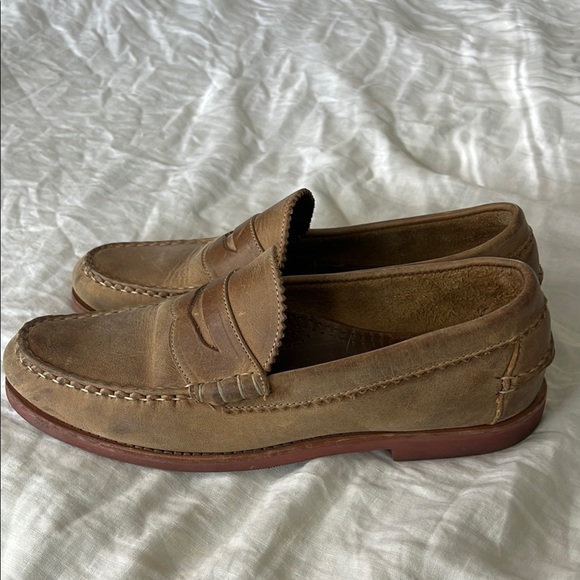 Allen Edmonds Sedona Brown Leather Penny Loafers Pennyloafers Shoes Men’s 10.5 - Picture 8 of 10